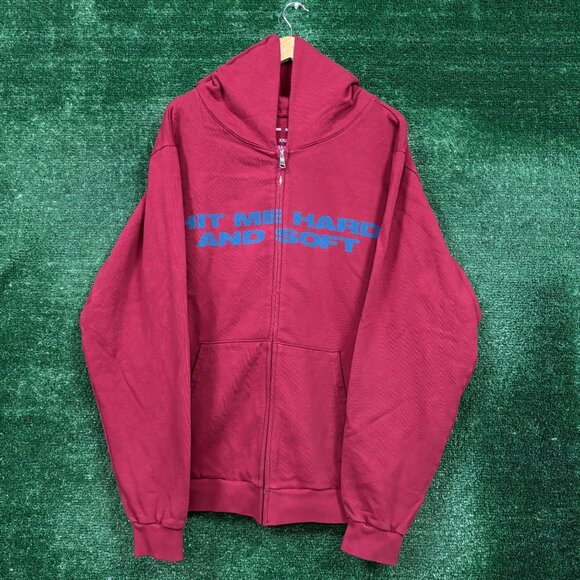 Billie Eilish Hit Me Hard and Soft Album Zip-Up Hoodie Size XXL - Picture 1 of 4